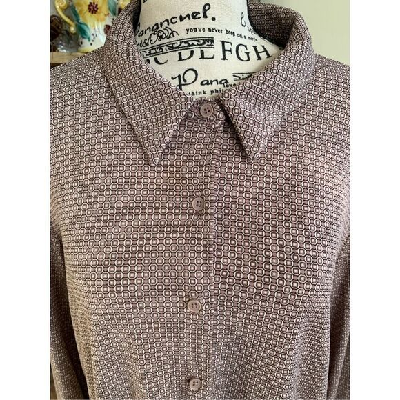 Adrianna Papell Button Down Shirt - Picture 6 of 7